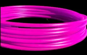 UV Reactive Fuchsia Polypro Hula Hoop