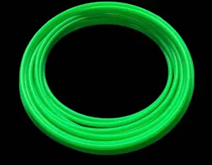 UV Reactive Green Polypro Hula Hoop