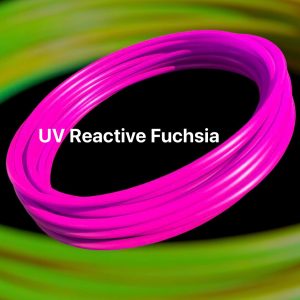 UV Reactive Fuchsia Polypro Hula Hoop