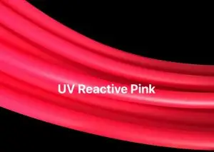 UV Reactive Pink Polypro Hula Hoop