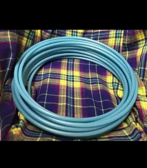 UV Reactive Seaglass Aqua Blue Polypro Hula Hoop