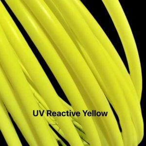UV Reactive Yellow Polypro Hula Hoop