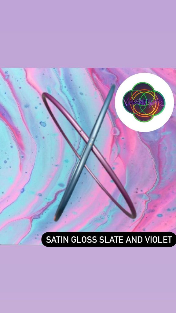 Satin Gloss Slate & Violet