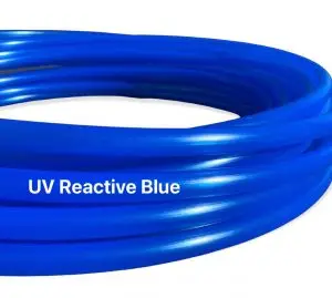 UV Reactive Blue Polypro Hula Hoop