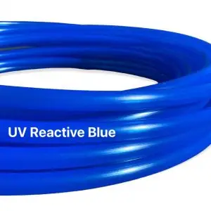 UV Reactive Blue Polypro Hula Hoop