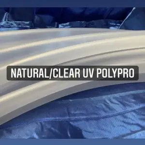 Natural Clear UV Polypro 5/8