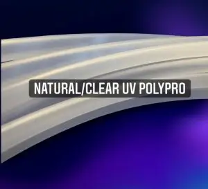 Natural Clear UV Polypro 5/8