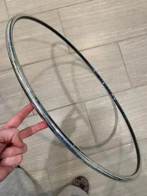 Helios Taped Polypro Hula Hoop - Signature Style designed by Amir @anarchy_flow7777