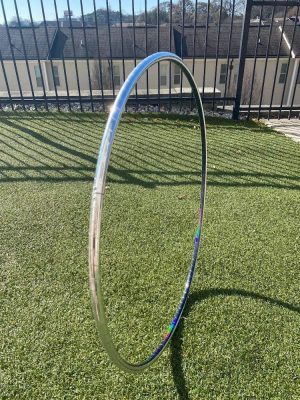 Helios Taped Polypro Hula Hoop - Signature Style designed by Amir @anarchy_flow7777