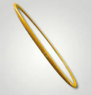 Gold High Intensity Reflective Taped Hula Hoop (Yellow)