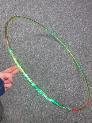 Syrens' Call Lava Reflective-Taped Polypro Hula Hoop- Vibrant Hoops Signature Style