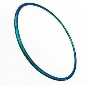 Symbiotic Seaweed -Taped Polypro Hula Hoop- Signature Style Designed by Sri @flow.bee333