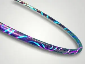 Spectrum Lava -Taped Polypro Hula Hoop- Signature Style Designed by Sri @flow.bee333