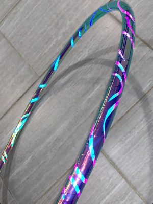 Spectrum Lava -Taped Polypro Hula Hoop- Signature Style Designed by Sri @flow.bee333