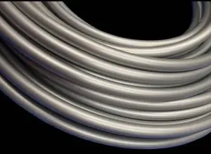 Silver Metallic Color Shifting Polypro Hula Hoop