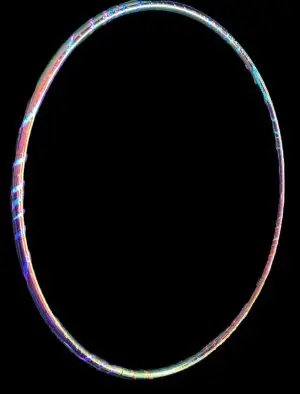 Moon Washed Lava Reflective Taped Hula Hoop - Signature Style designed by Jessica @floww.jess