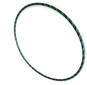 Gatsby's Light Reflective Taped Signature Style Hula Hoop designed by Vibrant Hoops