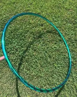 Symbiotic Seaweed -Taped Polypro Hula Hoop- Signature Style Designed by Sri @flow.bee333