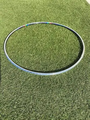 Helios Taped Polypro Hula Hoop - Signature Style designed by Amir @anarchy_flow7777