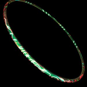 Syrens' Call Lava Reflective-Taped Polypro Hula Hoop- Vibrant Hoops Signature Style