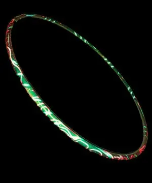 Syrens' Call Lava Reflective-Taped Polypro Hula Hoop- Vibrant Hoops Signature Style