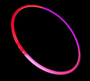 Pink Kawaii 3-Piece Sectional Polypro Hula Hoop by Rhianah Harleigh @rhianahharleigh