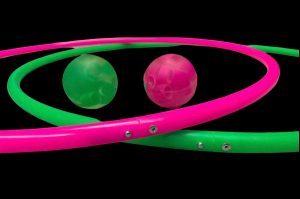 Contact Juggling Balls - Made of Recycled Hula Hoops!