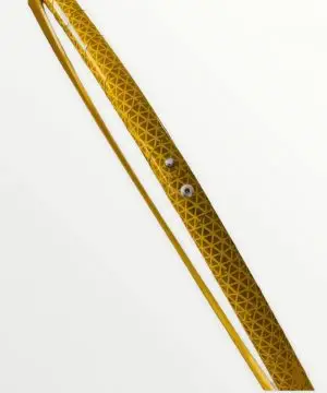 Gold High Intensity Reflective Taped Hula Hoop (Yellow)