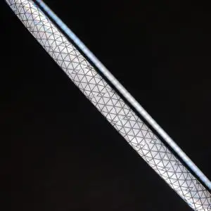 Silver High Intensity Reflective Hula Hoop