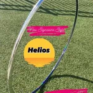 Helios Taped Polypro Hula Hoop - Signature Style designed by Amir @anarchy_flow7777