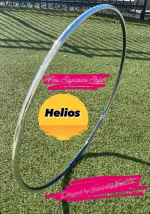 Helios Taped Polypro Hula Hoop - Signature Style designed by Amir @anarchy_flow7777