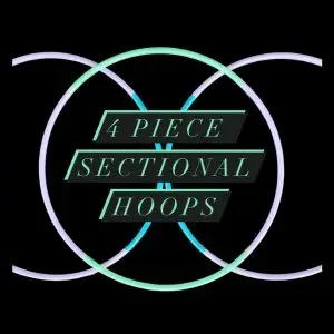 4 Piece Sectional Hula Hoops