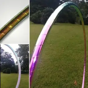 Color Shifting Taped Hula Hoop Collection