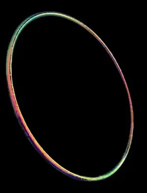 Moon Washed Lava Reflective Taped Hula Hoop - Signature Style designed by Jessica @floww.jess