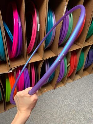 Poseidon Purple Color Shifting Polypro Collapsible Hula Hoop