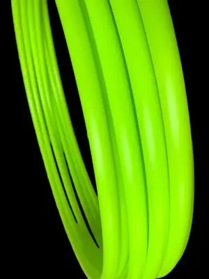 UV Reactive Coconut Lime Hula Hoop 5/8 or 3/4 Polypro - Image 3