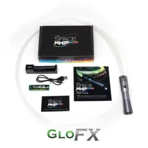 GloFX Spaceship Remix LED Fiberoptic Whip - Flow Whip