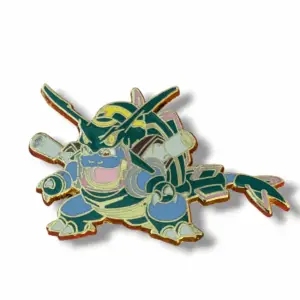 Blastquazar Pokemon Mashup Pin