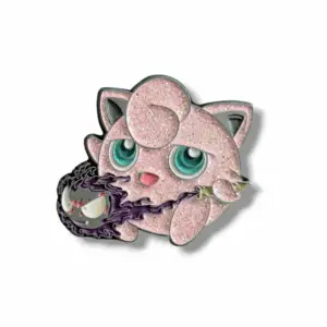 GhastlyPuff Pokemon Mashup Pin