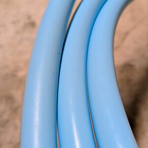 Robin's Egg Blue Hula Hoop 5/8 Polypro Collapsible