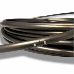 Apollo Black Color Shifting Hula Hoop 5/8 Polypro Collapsible Travel Hoop